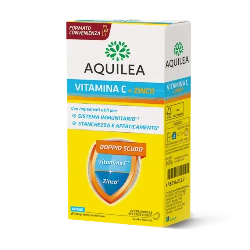 AQUILEA VITAMINA C + ZINCO BIPACK