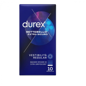 DUREX SETTEBELLO EXTRA SICURO 10 Profilattici