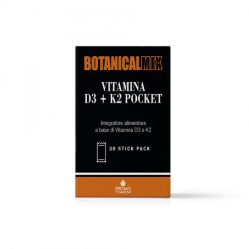 PROMOPHARMA - Botanical Mix Vitamina D3 + K2 Pocket